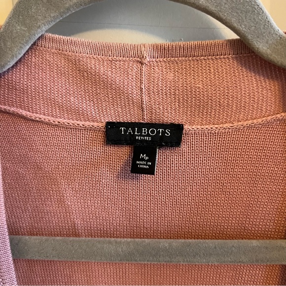 TALBOTS | Womens’s Petite Open Front Cardigan - Picture 3 of 12